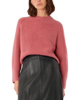 Aria Wool Blend Crew Knit Sweater