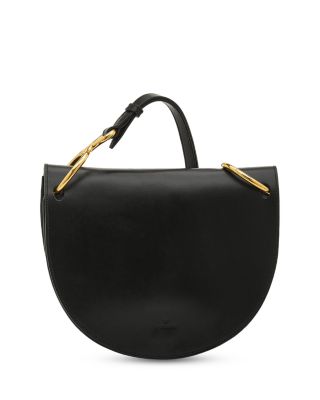 Consuelo Brass Ring Leather Crossbody