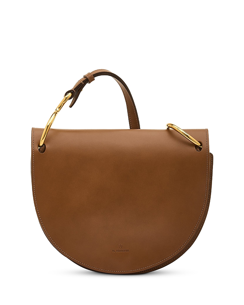 Il Bisonte Consuelo Brass Ring Leather Crossbody