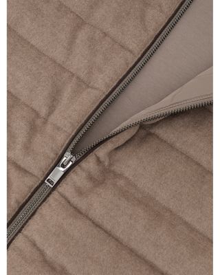 Field Brushed Jersey Quilted Vest