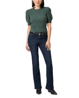 Petites Laurel Canyon High Rise Bootcut Jeans in Bespoke