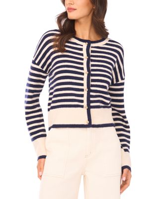 Stripe Cardigan Sweater