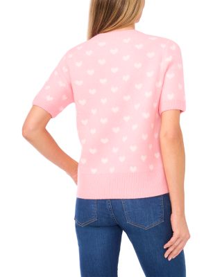 Heart Jacquard Sweater