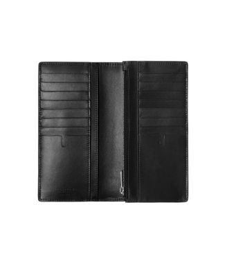 Embossed Check Continental Wallet
