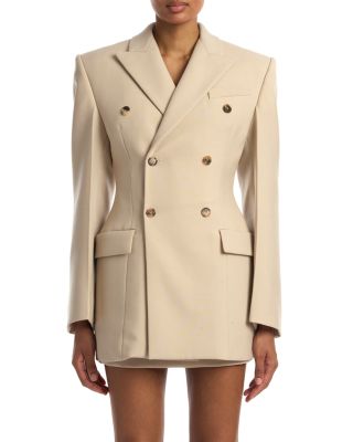 New Double Breasted Contour Blazer