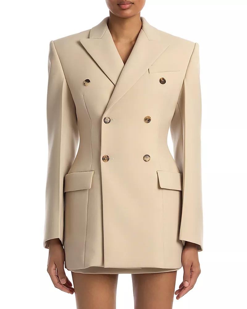 Wardrobe. nyc New Double Breasted Contour Blazer