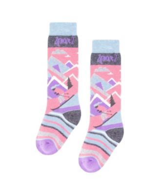 Girls' Winter Ski Socks with Merino Wool - Baby