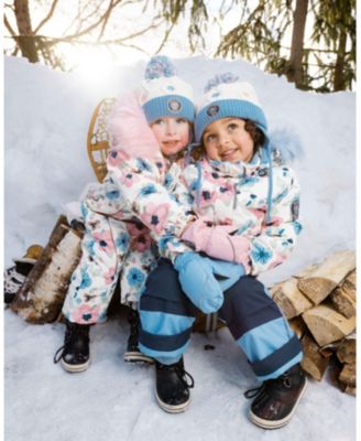 Girls' Lined Knit Hat with Ears - Baby