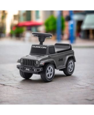 Jeep Rubicon 1-Seater Push Car for Kids - 1-3 - Ages 2-4