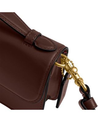 Elora Leather Top Handle Crossbody