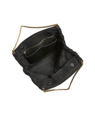 Large Slouch Suede Shoulder Bag