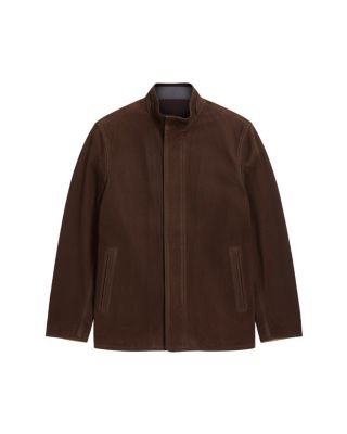 Norwalk Nubuck Leather Coat