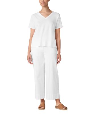 V Neck Short Sleeve Tee