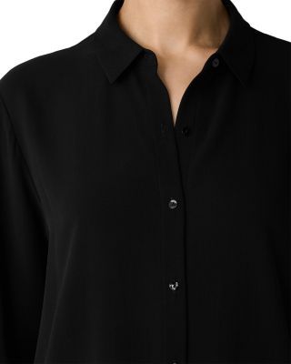 Silk Classic Collar Shirt