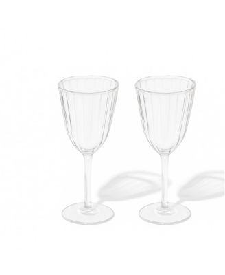 Kira Stemware Champagne Flutes, Set of 2