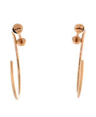  XL Juste un Clou Hoop Earrings 18K Rose Gold