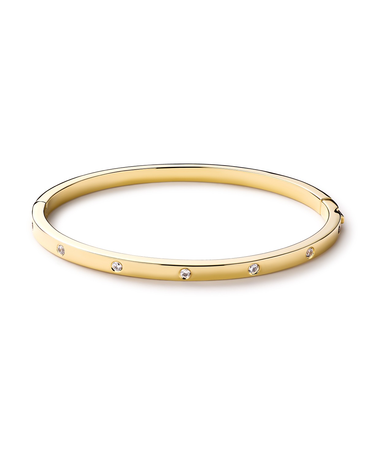 Selena Gold Bangle Bracelet