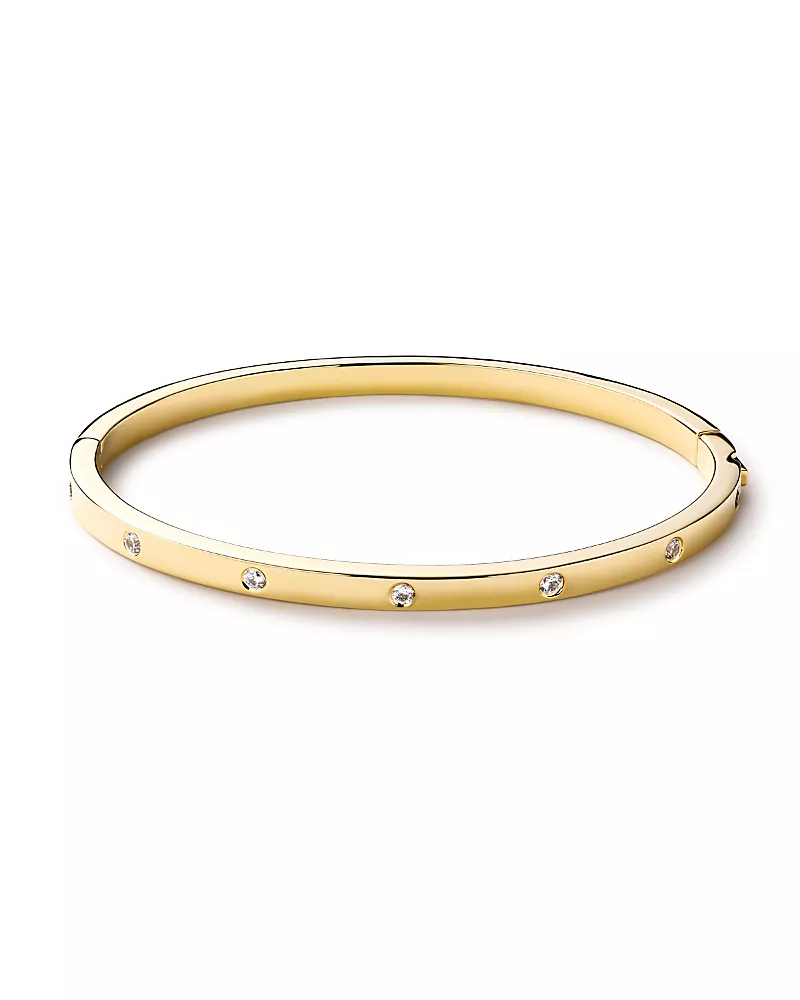 Ana Luisa Selena Gold Bangle Bracelet