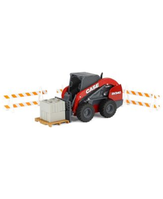 Big Farm 1/16 Case IH Ram Pickup Truck with Case SV340 Skid Loader Set - Ages 5-7 Years