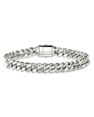 Sterling Silver Curb Chain Bracelet