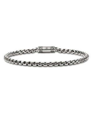 Sterling Silver Box Chain Bracelet