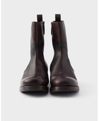  Women's Leather Mid-Calf Boots