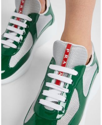  Women's America's Cup Biker Fabric Sneakers