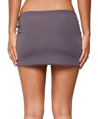  Billey Metal Ring Mini Skirt