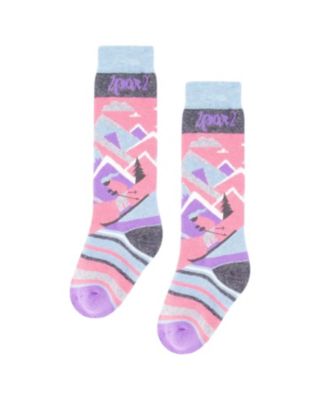 Girls' Winter Ski Socks with Merino Wool - Little Kid, Big Kid