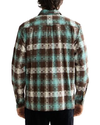 Abstract Check Relaxed Fit Shirt