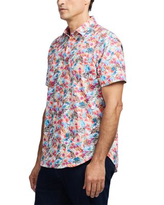Floral Short Sleeve Woven Shirt