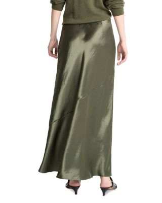 Paneled Bias Cut Skirt