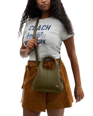 Lana 23 Pebbled Leather Shoulder Bag