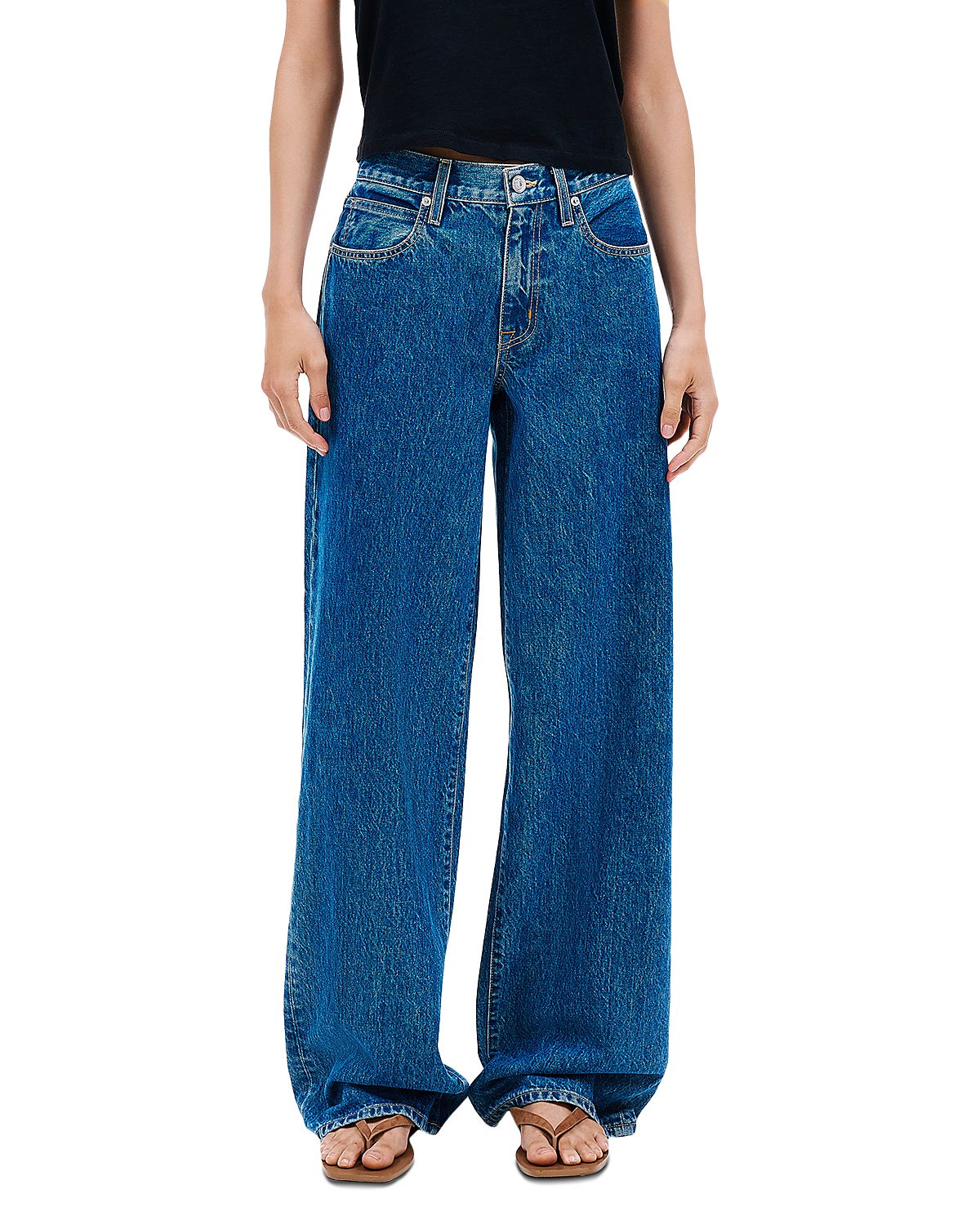 Slvrlake Mica Wide Leg Relaxed Jeans