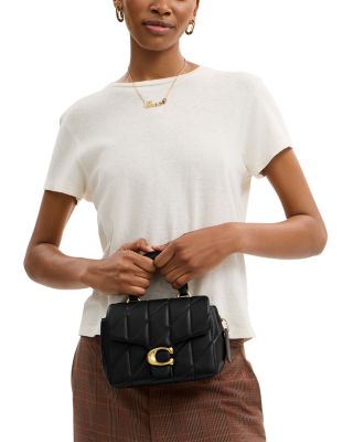 Tabby Mini Quilted Leather Satchel 