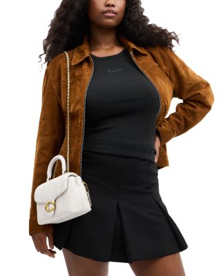 Tabby Mini Quilted Leather Satchel 