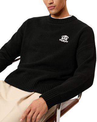 Archibald Motif Crewneck Jumper Sweater