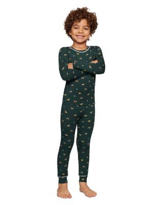 Unisex Printed Long Sleeve PJ Set - Little Kid, Big Kid