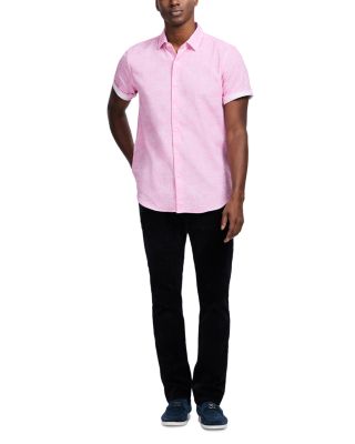 Reid Textured Short Sleeve Woven Shirt