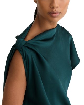 Kenzie Drape Midi Dress