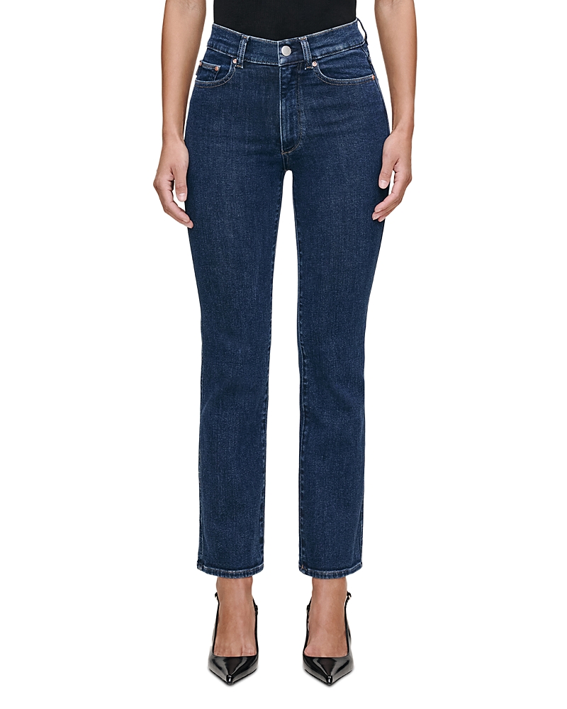 DL1961 Halle Straight High Rise Instasculpt