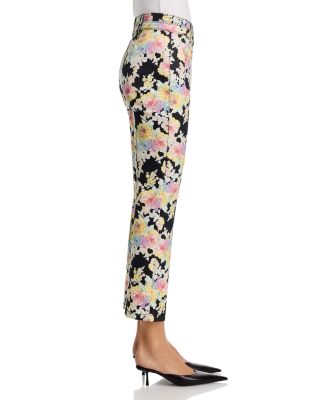Dorothea Ikat Bouquet High Rise Ankle Jeans