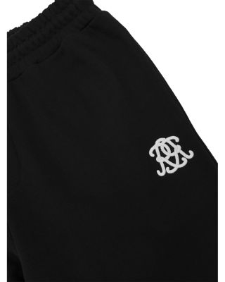 Mellor Drawstring Wide Leg Embroidered Joggers