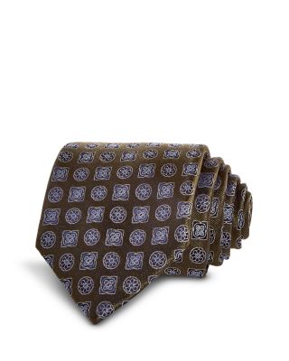 Silk Classic Floral Medallion Tie - Exclusive
