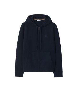Cashmere Blend Zip Hoodie