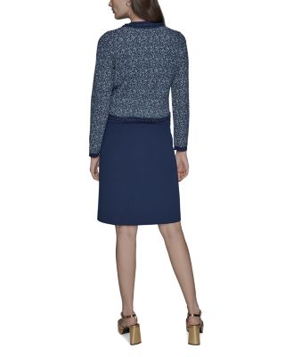 Ruffle Trim Cardigan