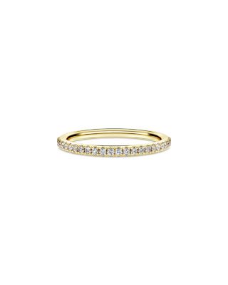 14K Yellow Gold Eternity Certified Lab Grown Diamond Eternity Band