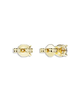 14K Yellow Gold Eternity Certified Lab Grown Diamond Stud Earrings