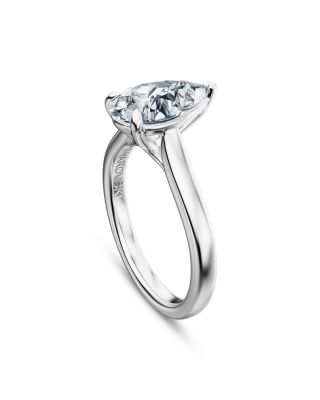 Eternity Certified Lab Grown Diamond Pear-Shape Engagement Ring