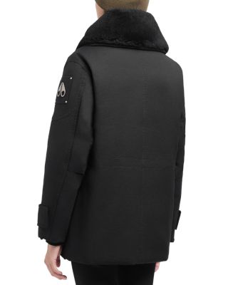 Aurora Shearling Trim Down Jacket